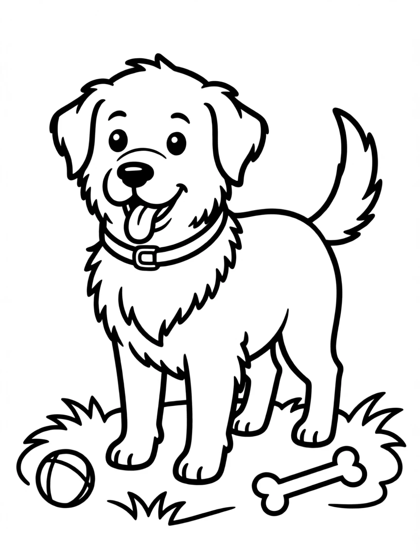 a dog