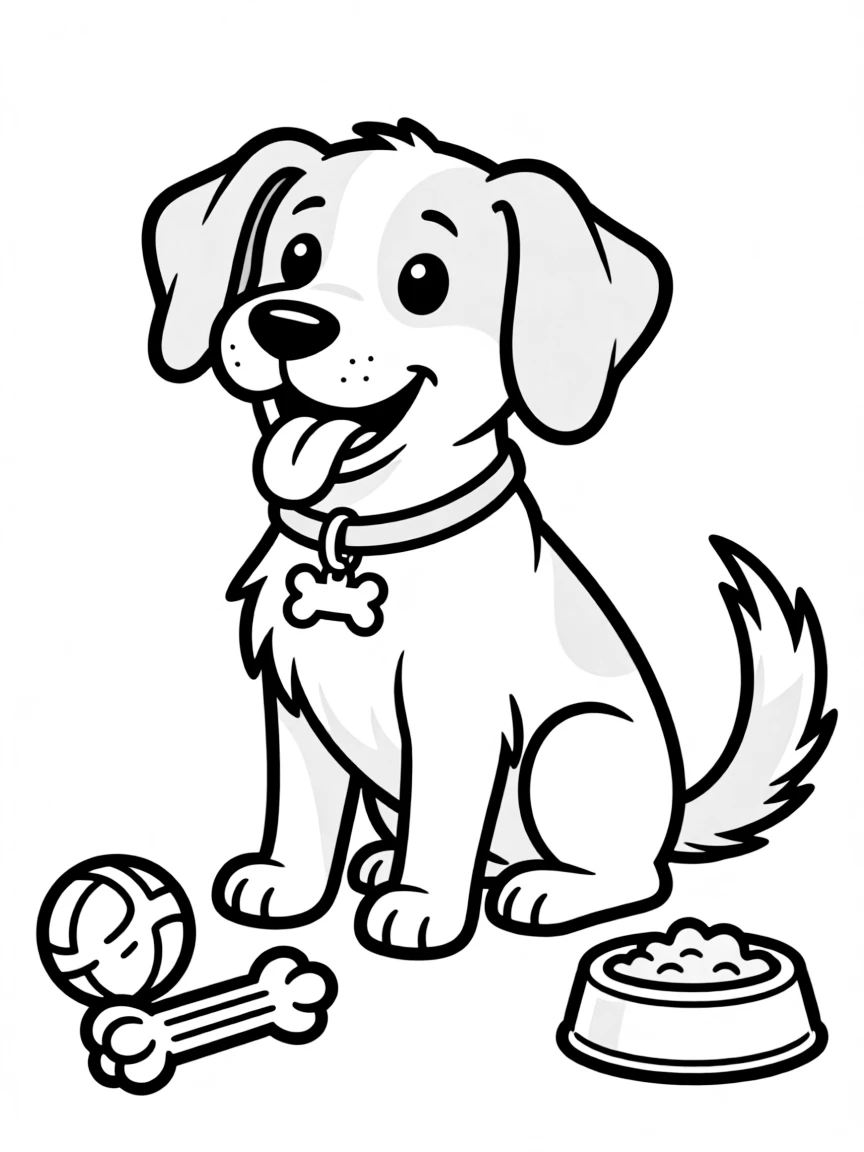 a dog