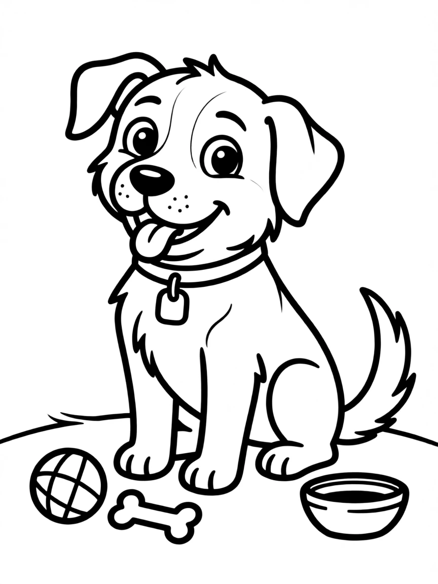 a dog