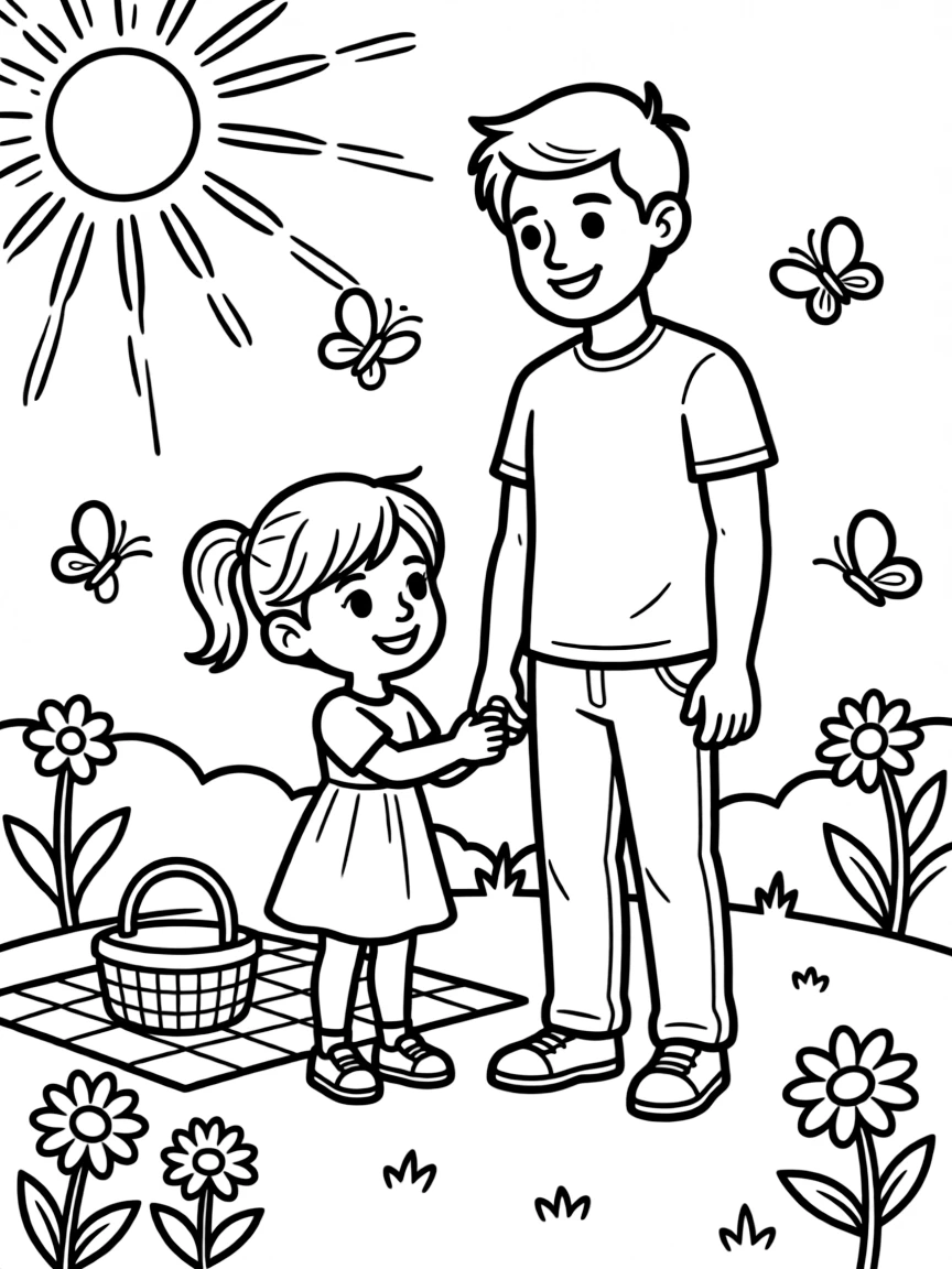 father and daughter