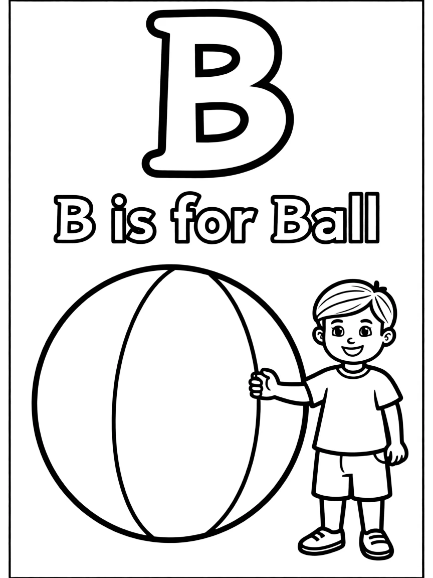 "B is for Ball"