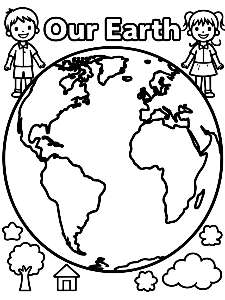 Earth globe