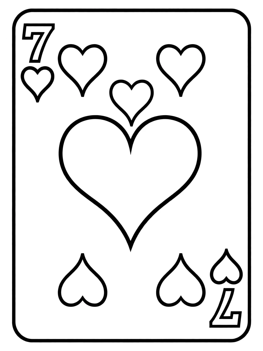 A poker card
