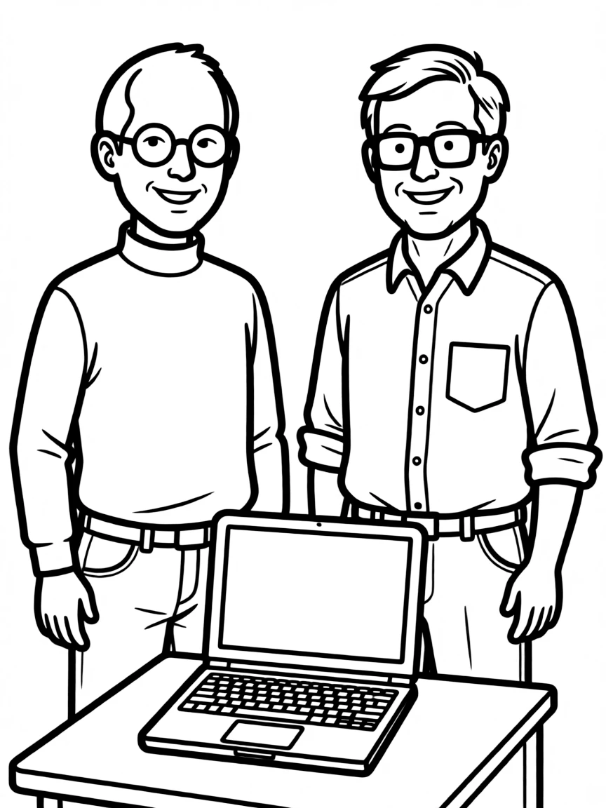 Steve Jobs and bill gates
