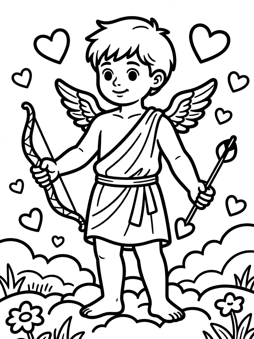 (Roman mythology) Cupid